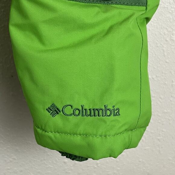 Colombia Buga III Unisex Snowsuit 18-24 Months Omni-Tech Waterproof Green - Picture 2 of 6